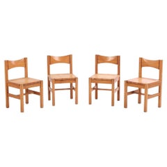 Ensemble de 4 chaises Hongisto en pin par Ilmari Tapiovaara pour Laukaan Puu