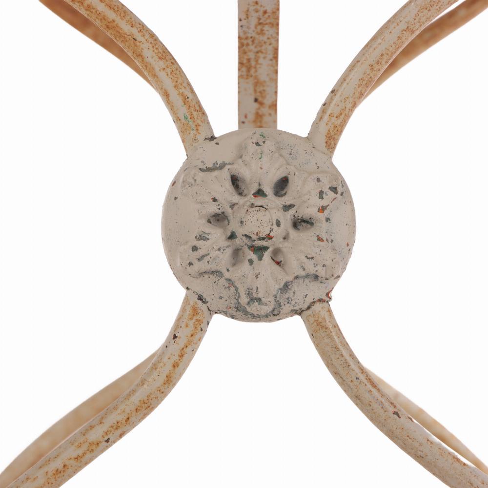20th Century French Iron Marble Top Bistro Table, C. 1920 For Sale