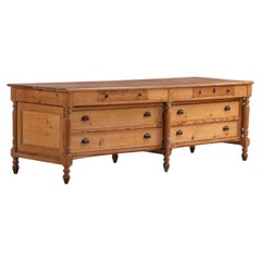 French Draper’s Table, C. 1890