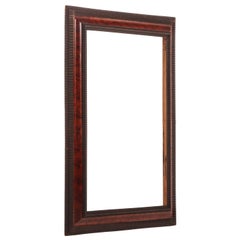 Pair of Italian Ebonized Frames in the Dutch Style, C. 1940