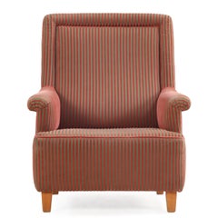 Sillón tapizado italiano, hacia 1940