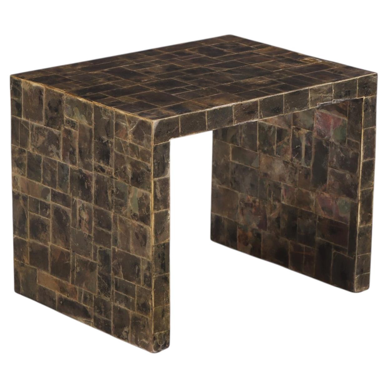 A Mica End Table or Small Coffee Table, in the manner of Jean-Michel Frank