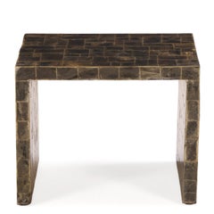 A Mica End Table or Small Coffee Table, in the manner of Jean-Michel Frank