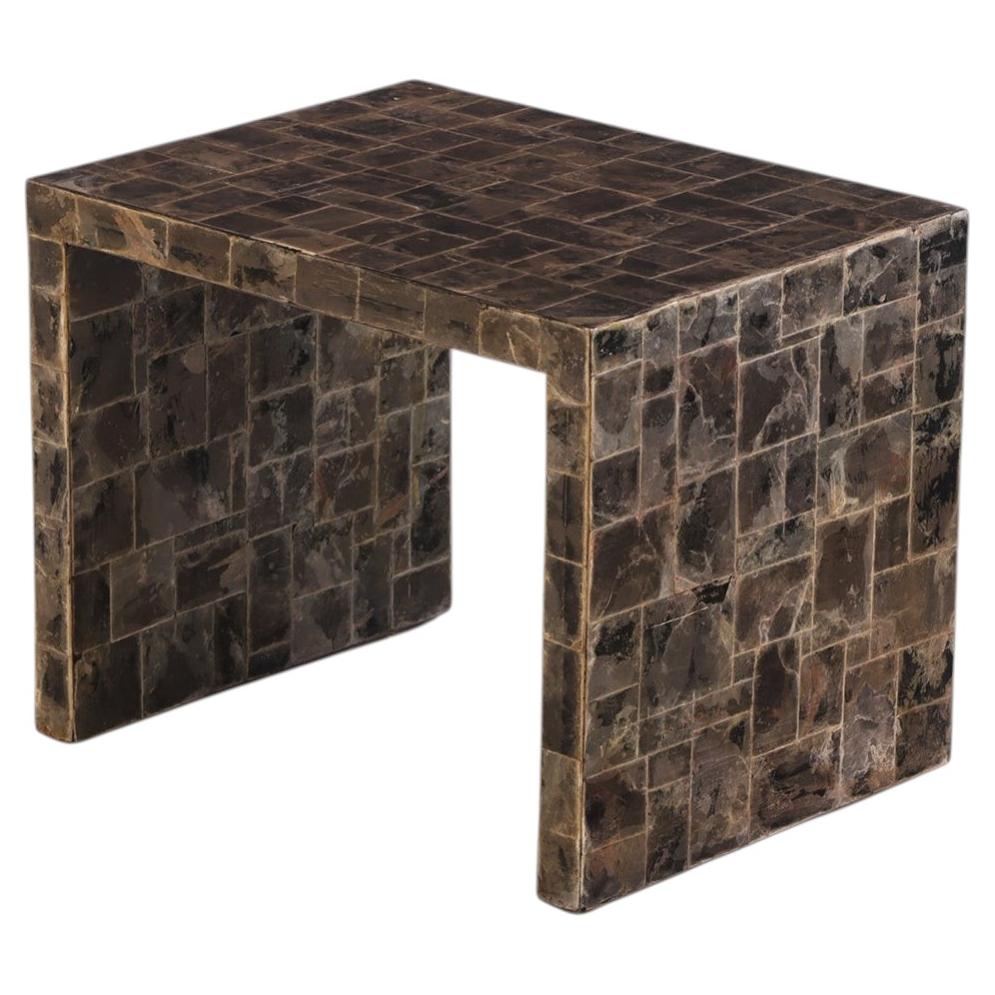 A Mica End Table or Small Coffee Table, in the manner of Jean-Michel Frank