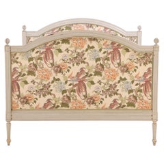 French Louis XVI Style Painted Full Size Bed or Daybed, C.1880.