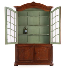 Three Piece French Oak Cabinet, 19th Century