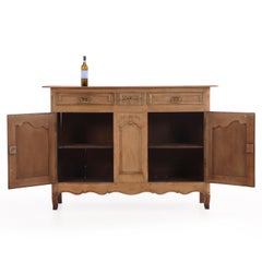 French Provincial Oak Sideboard, 19th C.