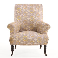 Napoleon III Library Chair, C. 1860
