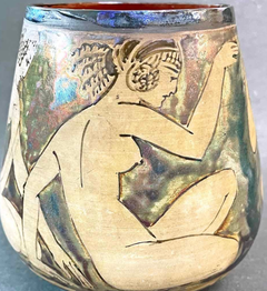 Pan and Nymphs, Vase.