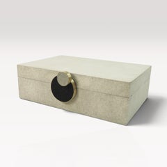 Natural Shagreen Decorative Box by Ginger Brown