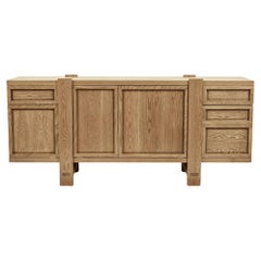 Lake Sideboard, in Summer Aged White Oak, by August Abode