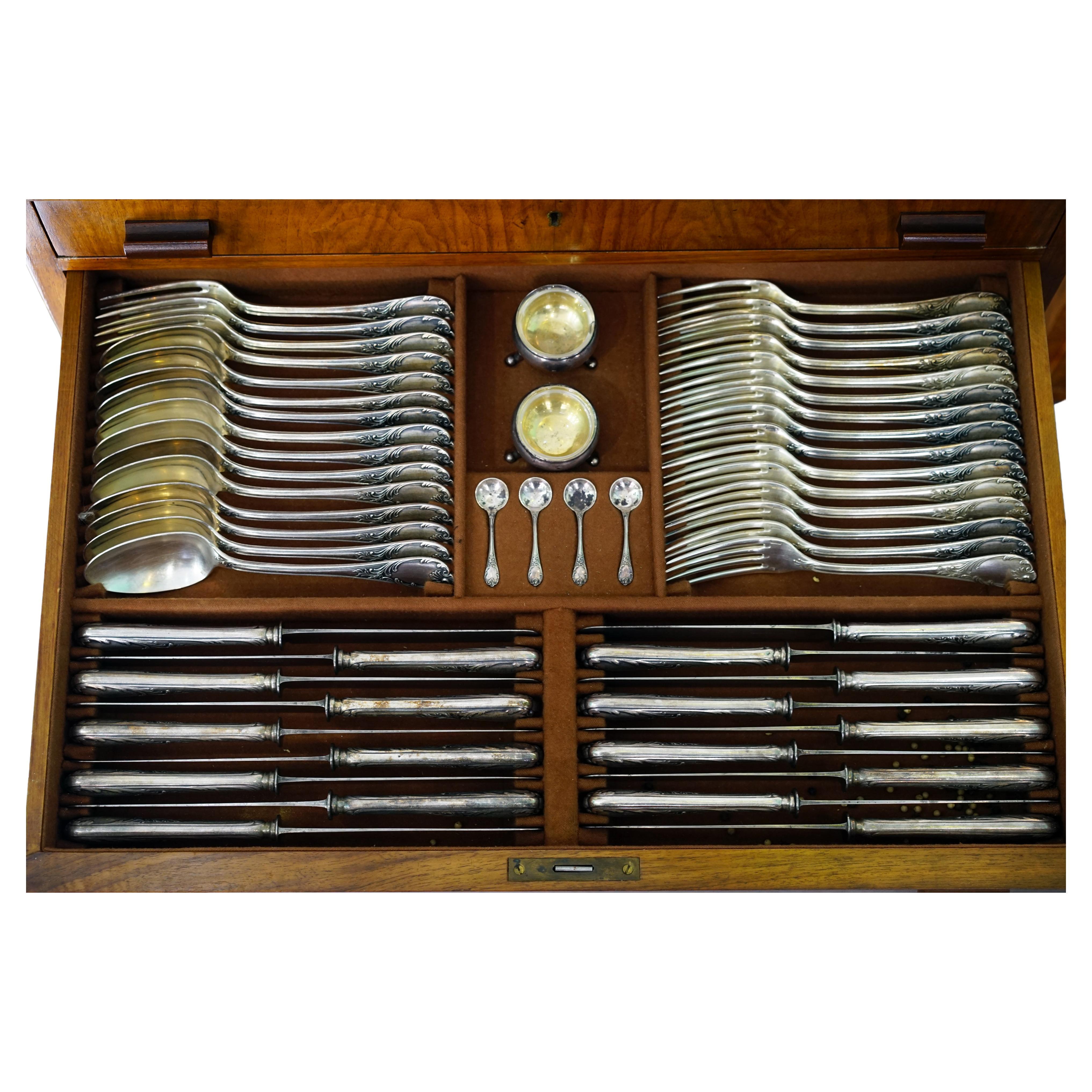 Christofle cutlery set For Sale