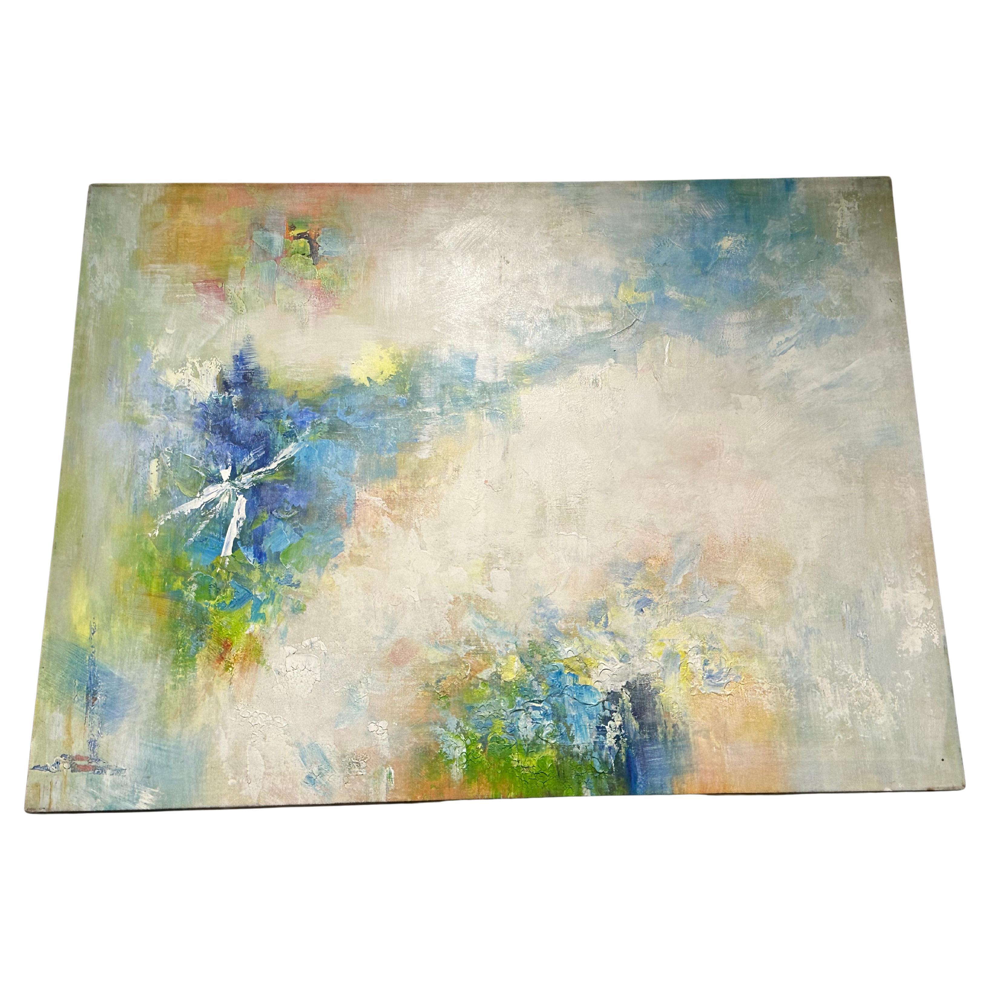 Robert Natkin Oil Painting -exceptional example of a rare type. Good size.