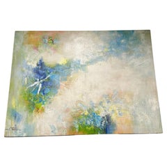 Robert Natkin Oil Painting -exceptional example of a rare type. Good size.