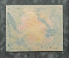 Robert Natkin Watercolor Abstract Composition - 10916