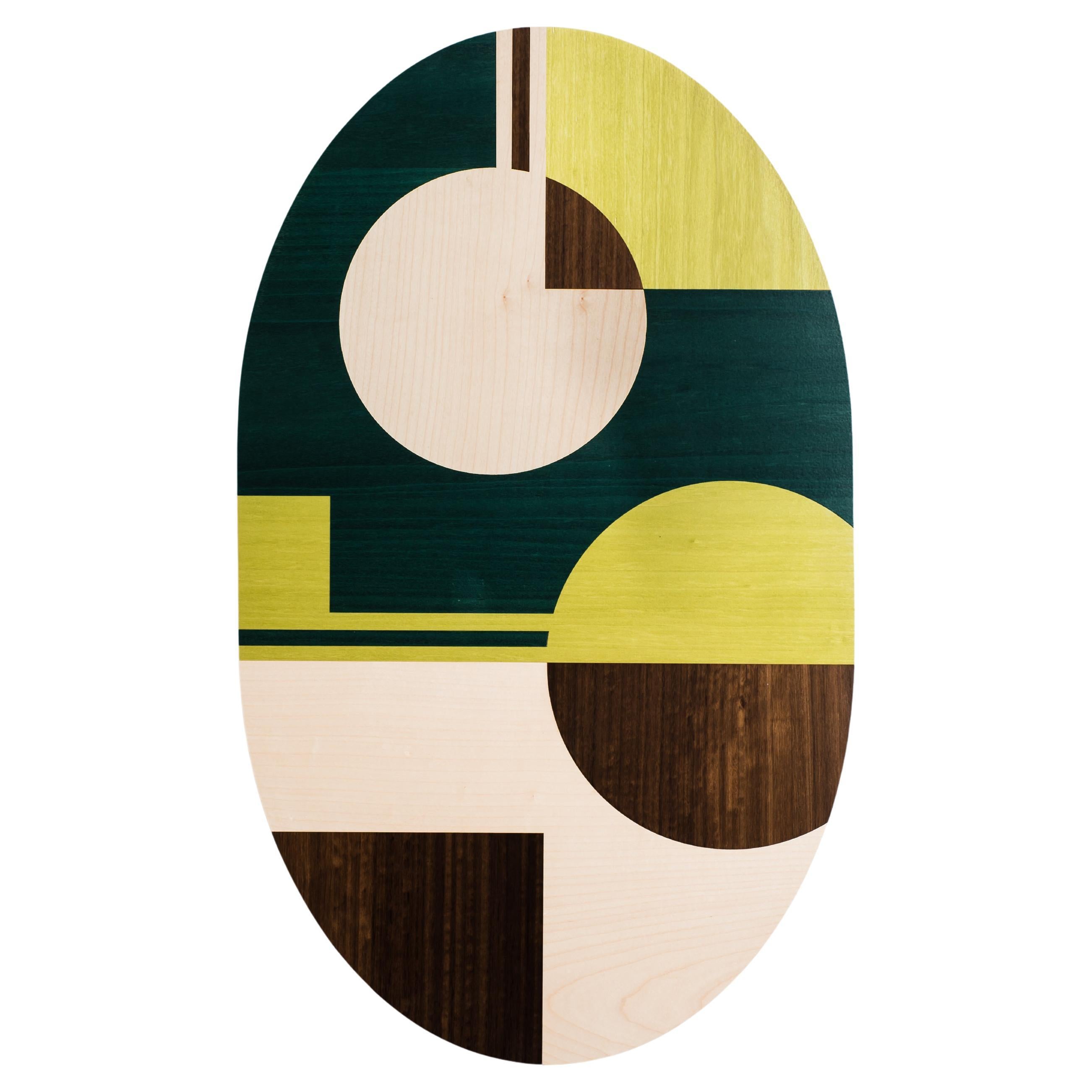 Tavola di equilibrio intarsiata