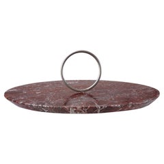 Pinot Noir Tray by Marta Manente: Modern Marble & Metal Design