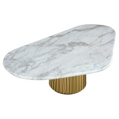 Ceppo Coffee Table by Marta Manente, Natural Stone Top, Modern Design