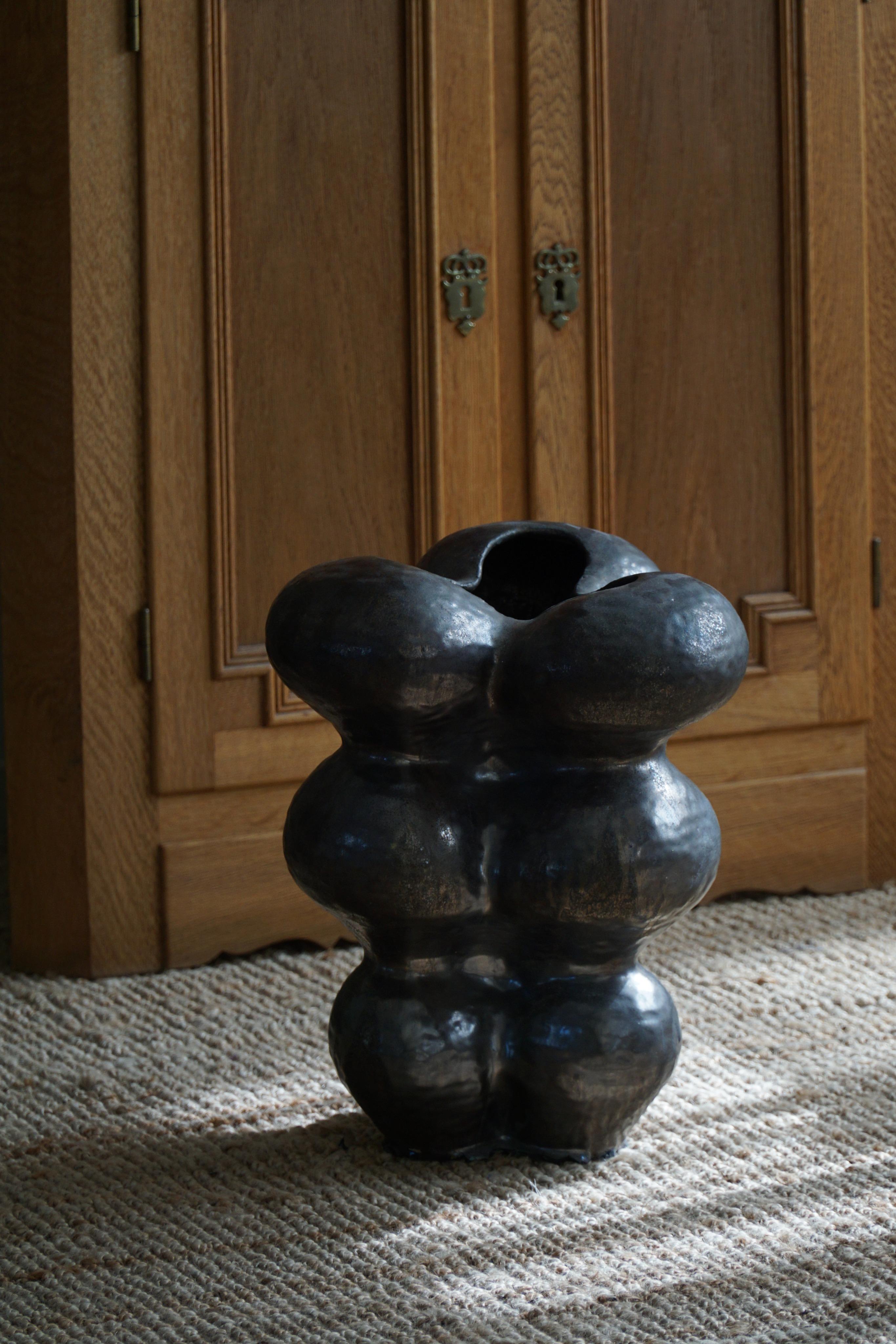 Large Ceramic Vase by Danish Artist Ole Victor, 2021 1