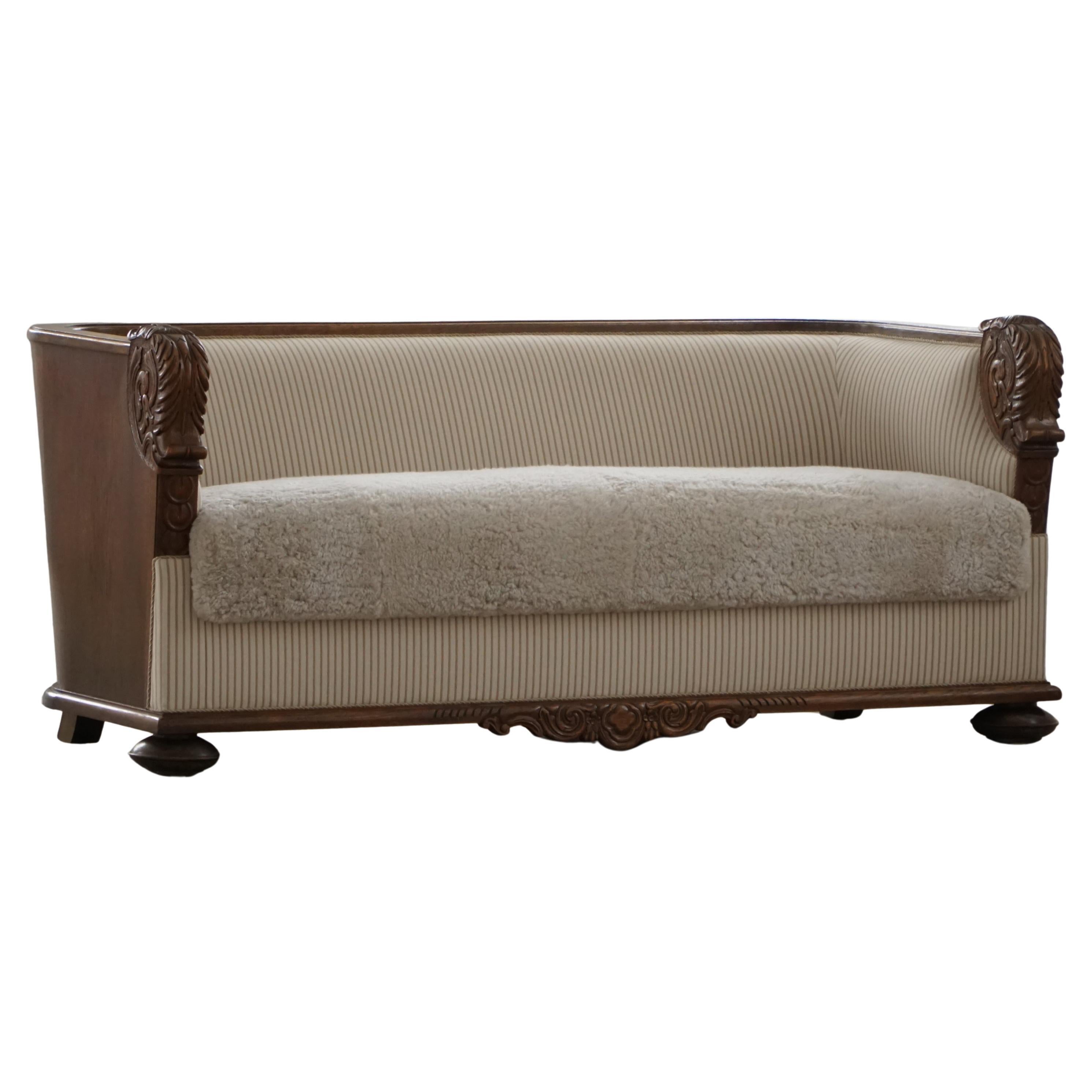 What is a sofa without a back called?