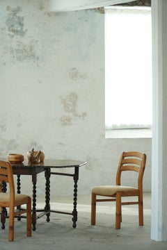 Mid-Century Modern, Set of 8 Danish Brutalist Pine Chairs by Dyrlund, 1970s