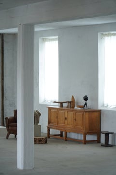 Low Modern Sideboard in Oak, Danish Cabinetmaker, Mid Century, 1960s