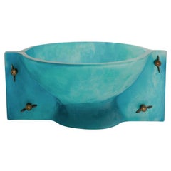Pâte de verre bowl for Daum by Enzo Mari