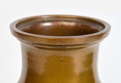 Early 20th Century, Showa, Japanese Bronze Vase