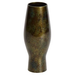 Début du 20e siècle, Showa, Vase en bronze japonais
