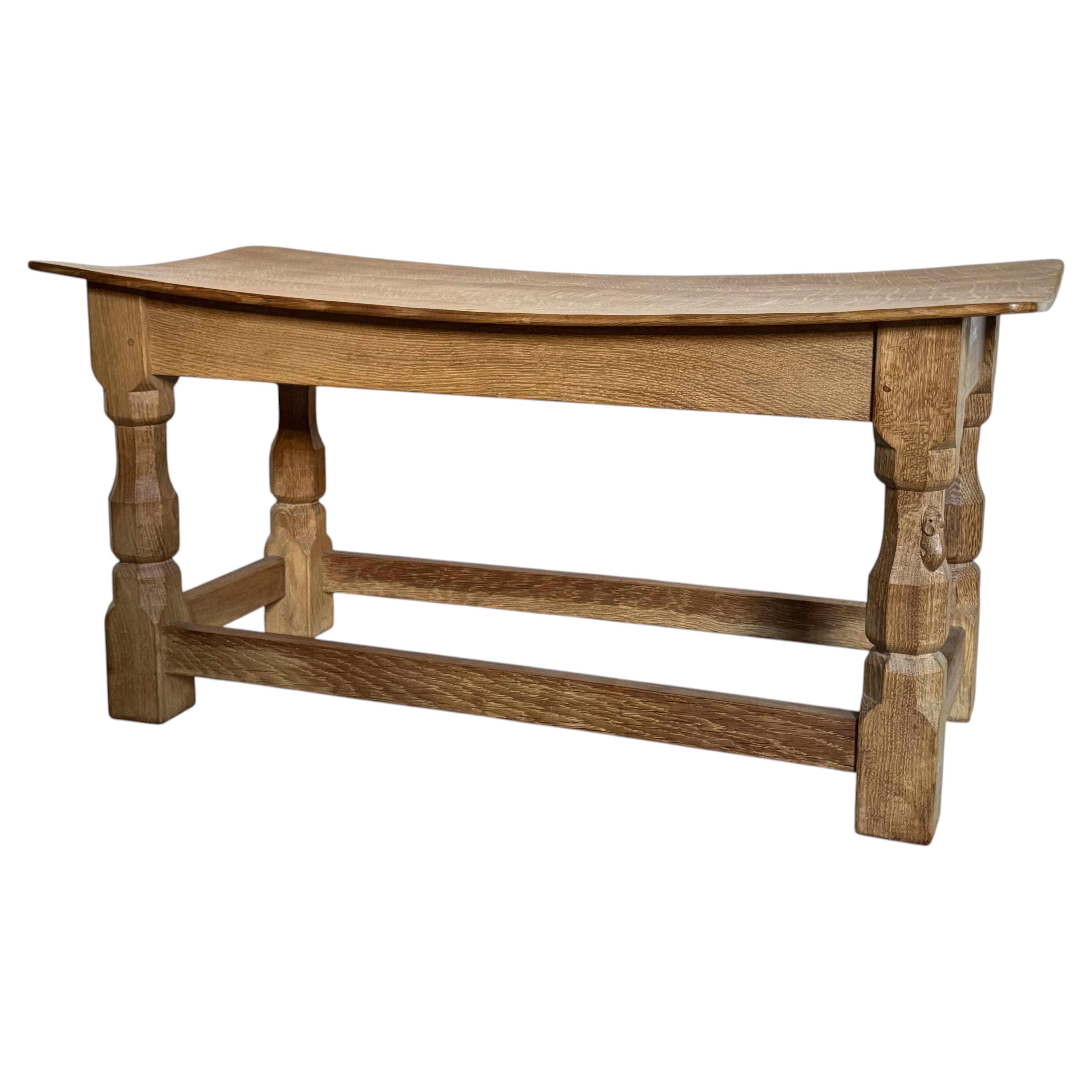 Mouseman Stool For Sale