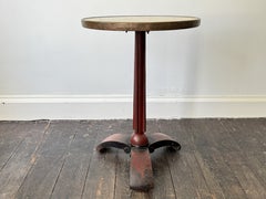 A Cast Iron & Marble Table by Fishcel