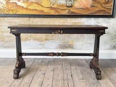 A Regency Library Table