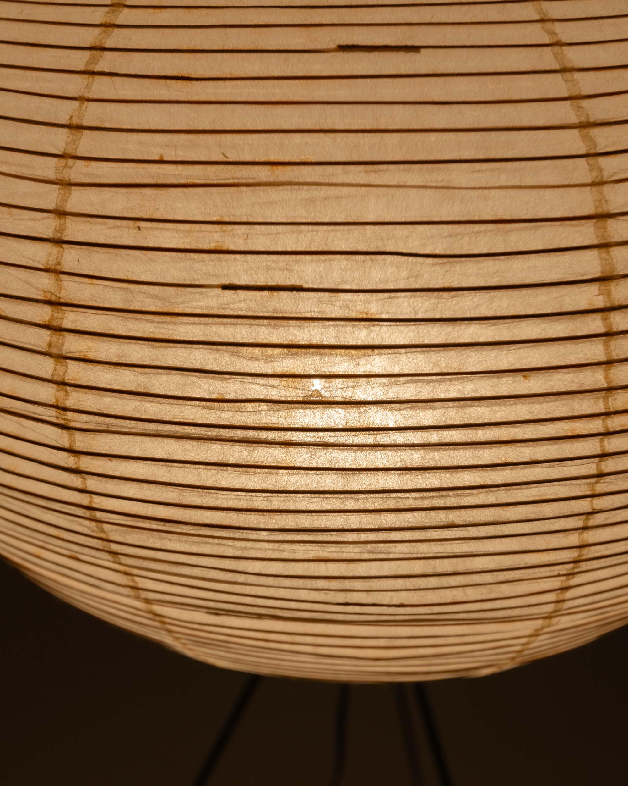 Early Isamu Noguchi Akari Floor Lamp 10A , 1950s For Sale 6