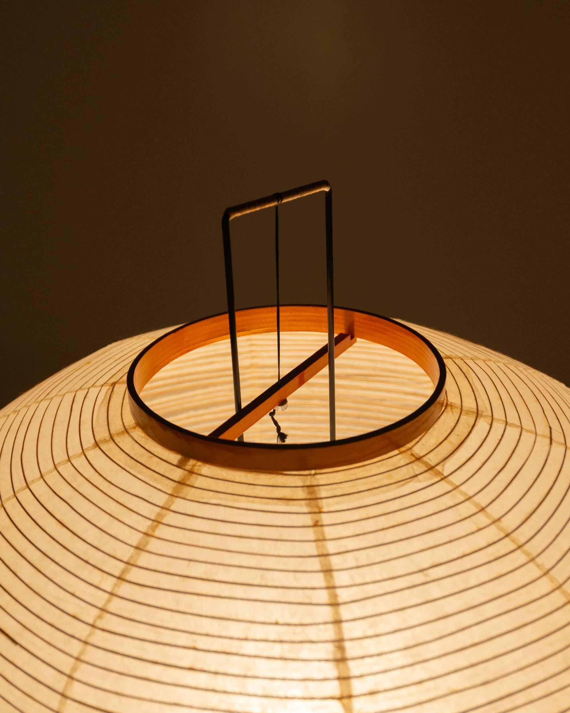 Early Isamu Noguchi Akari Floor Lamp 10A , 1950s For Sale 10