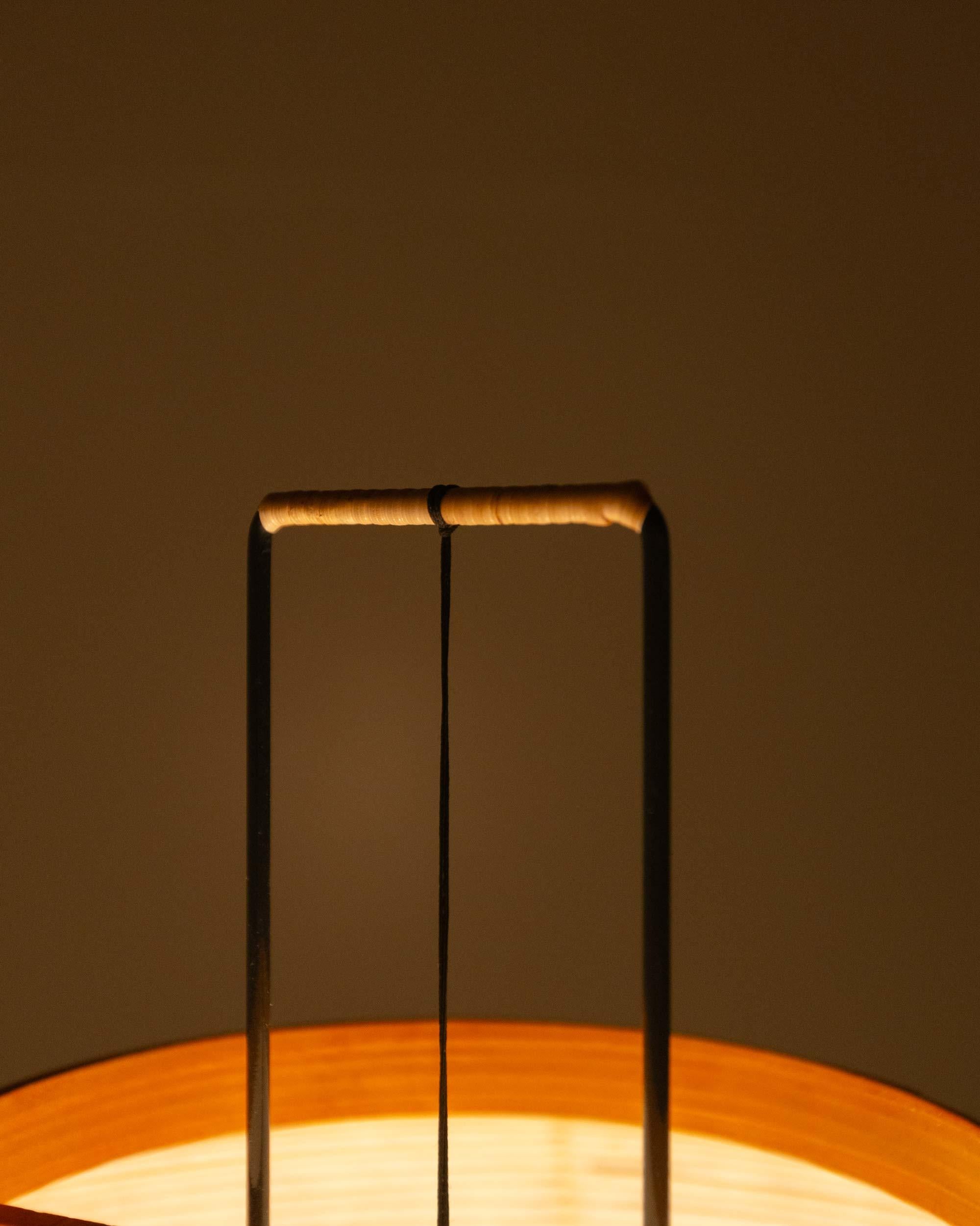 Early Isamu Noguchi Akari Floor Lamp 10A , 1950s For Sale 11