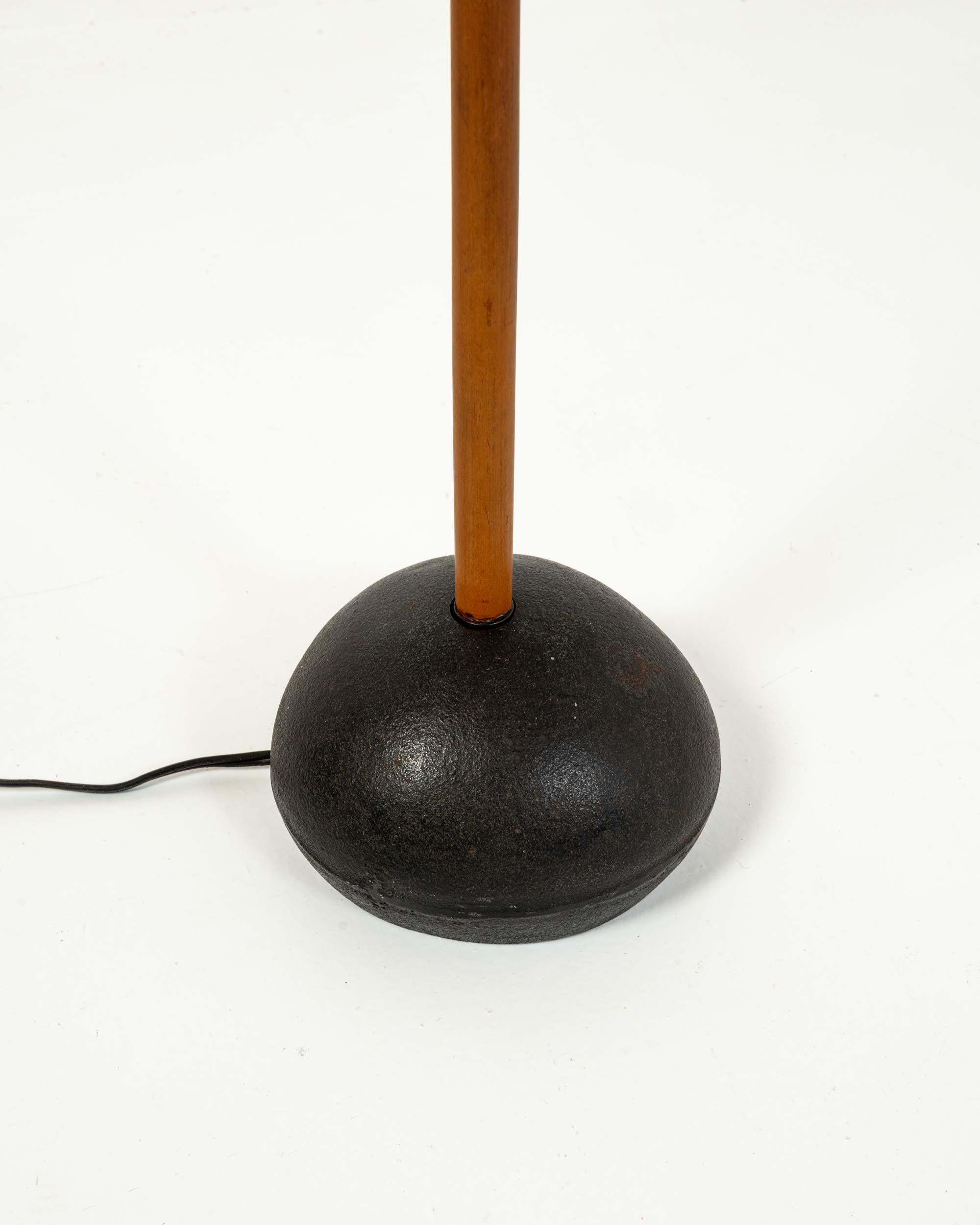 Early Isamu Noguchi Akari Light Sculpture BB3 45A Floor Lamp For Sale 5