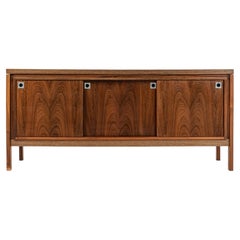 H. & A. Credenza Hansen a tre ante scorrevoli in palissandro, in stile Arne Vodder