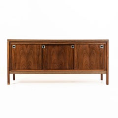 H. & A. Credenza Hansen a tre ante scorrevoli in palissandro, in stile Arne Vodder