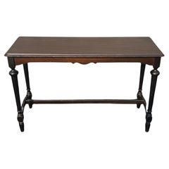 Late 19th Century Victorian Mahogany Library Table