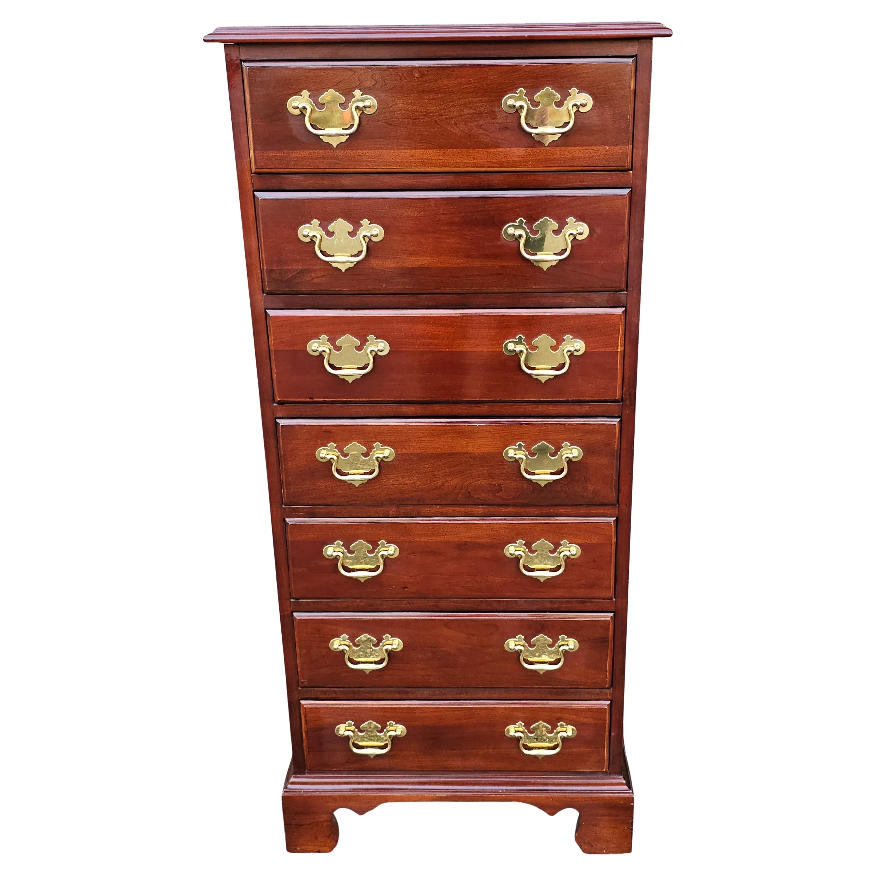 Davis Cabinet Co Mahogany Semainier Chest Of Drawers
