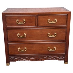 Century Furniture Chinese Chippendale Style Mahogany Four-Drawer Chest