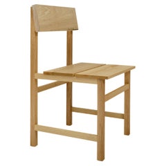Prairie Chair, Modern Ash Wood Dining Chair, in Stock