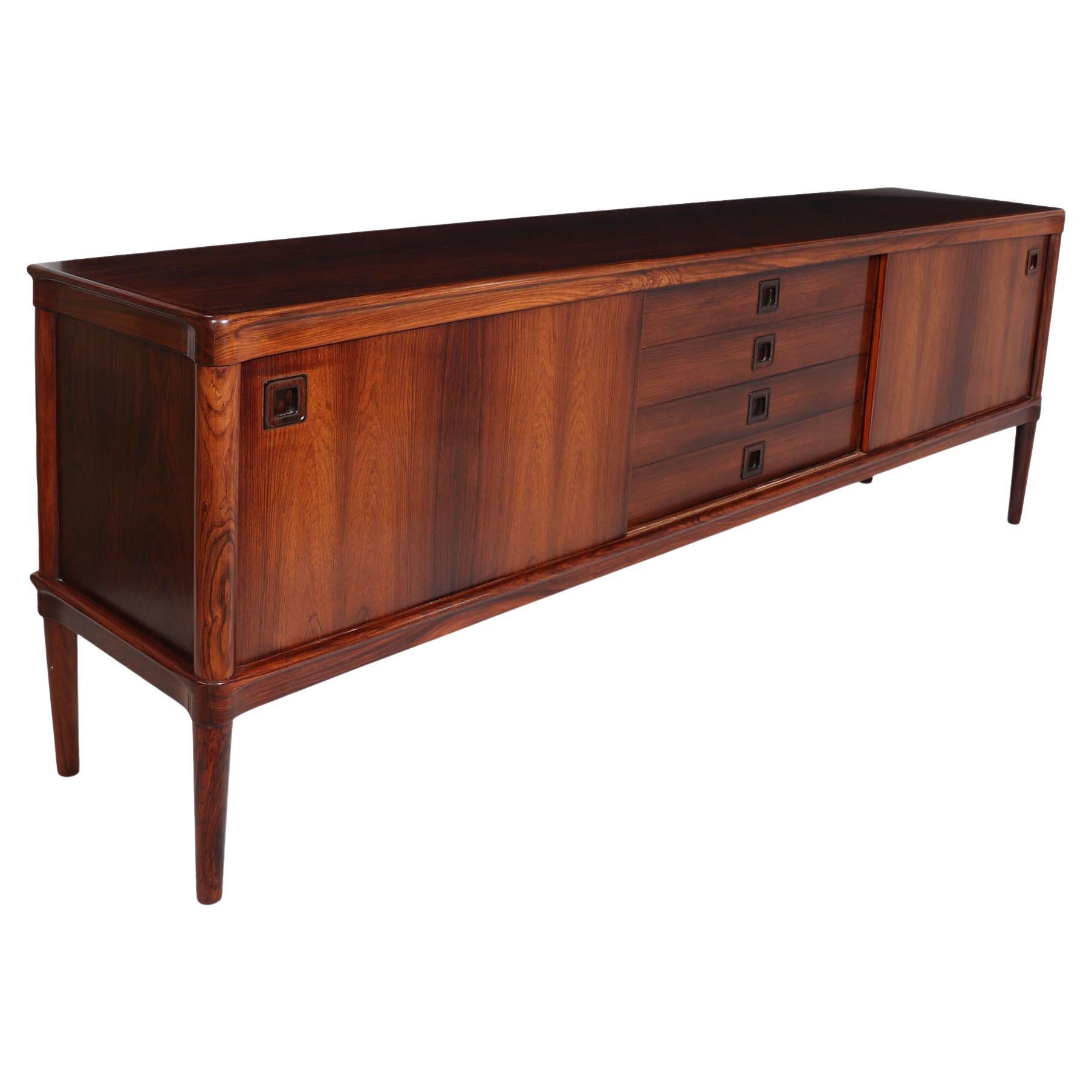 Mid-Century Rosewood Sideboard by Bramin