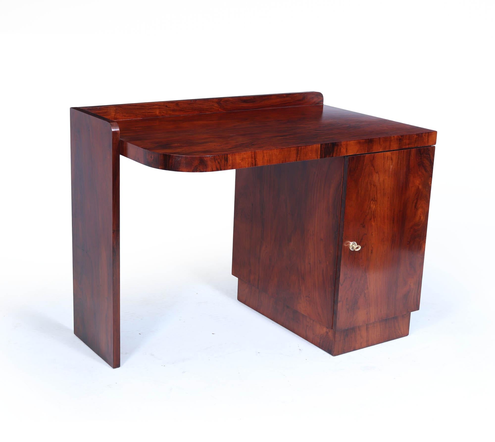 Französischer Art Deco Palisander-Schreibtisch im Zustand „Hervorragend“ im Angebot in Paddock Wood Tonbridge, GB
