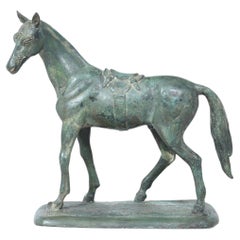 Bronze Horse Sculpture c1920