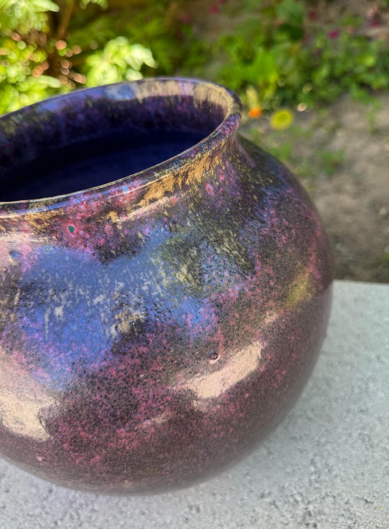 Postmoderno Vaso in ceramica Steven Klinsky, anni '90 in vendita