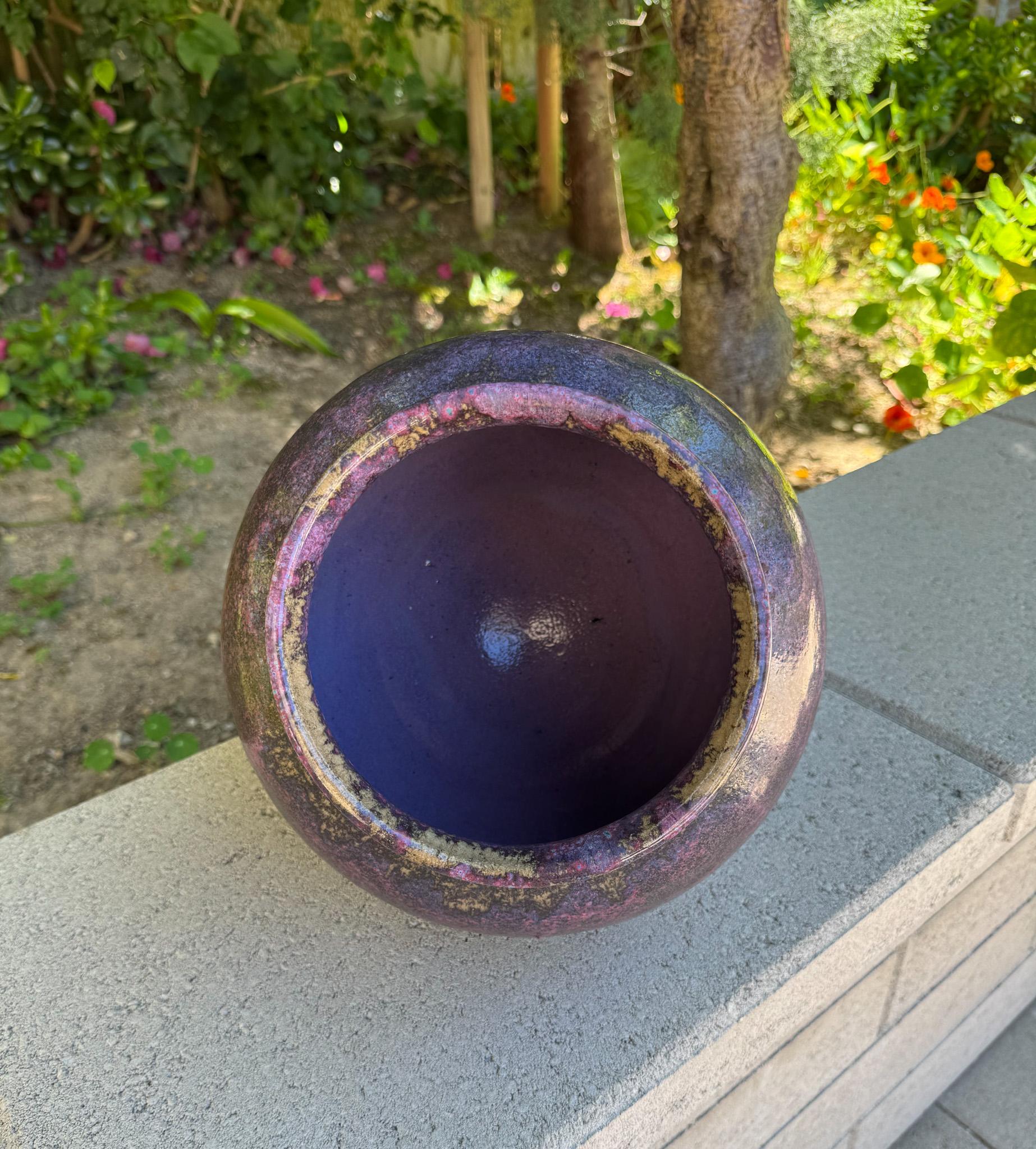 Americano Vaso in ceramica Steven Klinsky, anni '90 in vendita