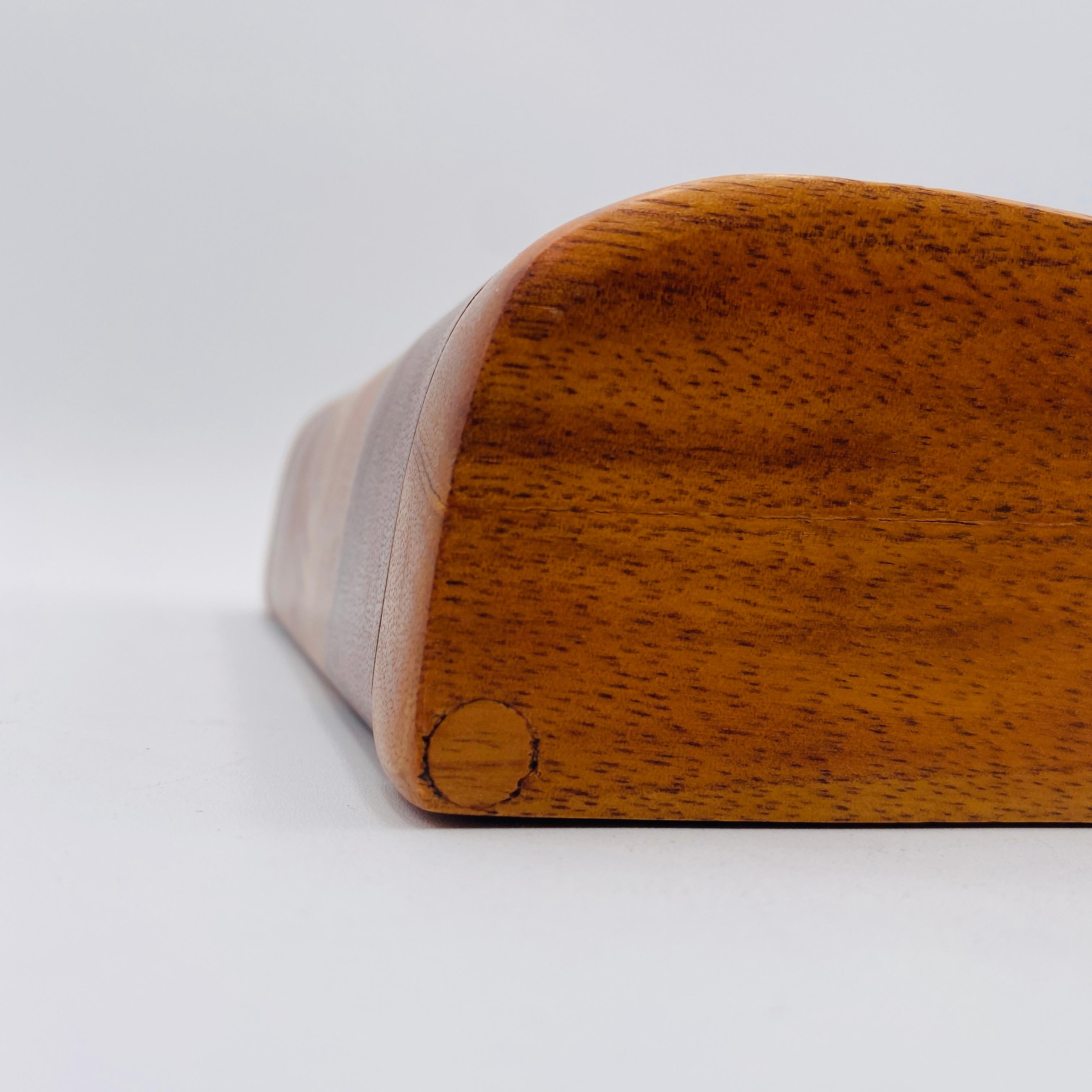 Po Shun Leong Hawaiian Koa Wood Box Signed 1983 For Sale 2