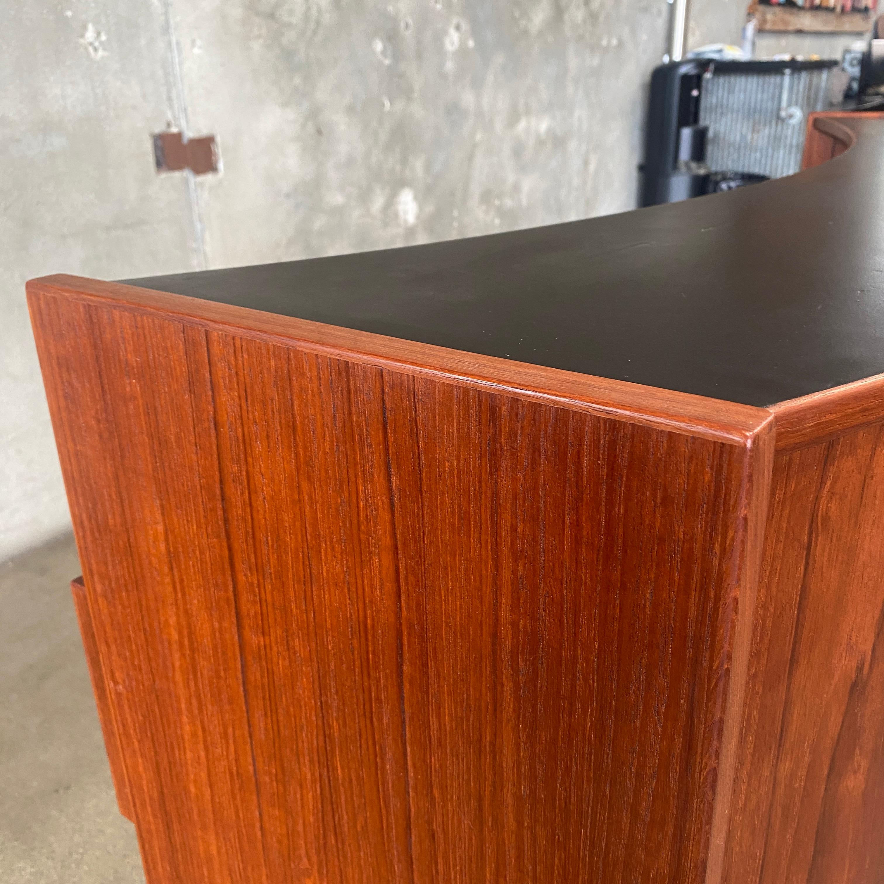 Mid Century Erik Buch Teak Dry Bar for Dyrlund, Denmark 1960s For Sale 10