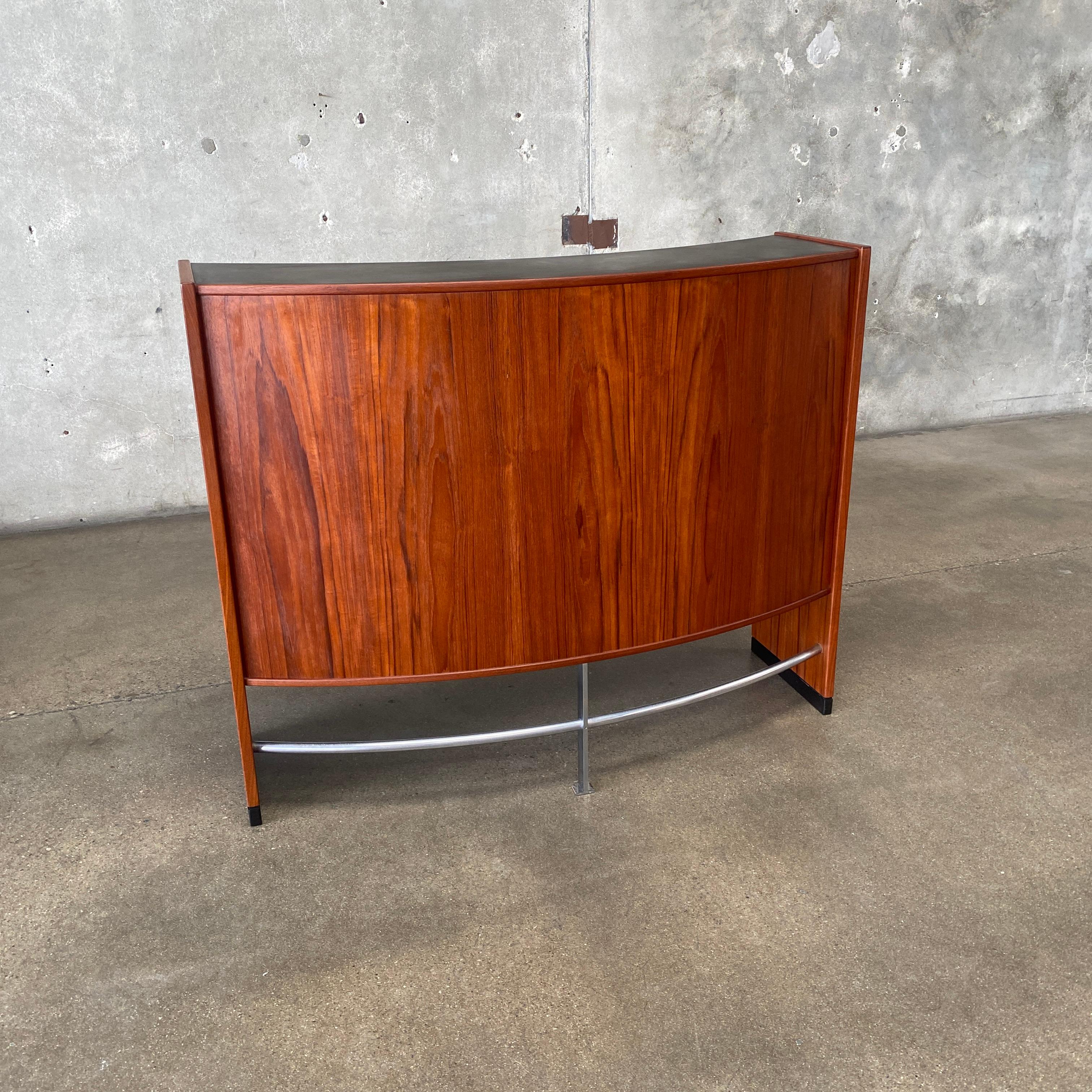 Mid Century Erik Buch Teak Dry Bar for Dyrlund, Denmark 1960s For Sale 7